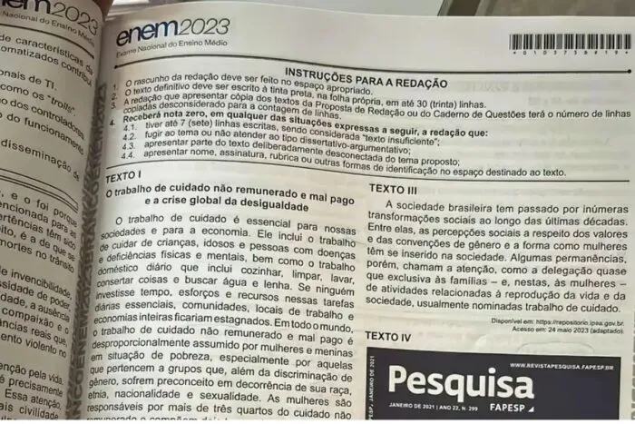 Enem: cartilha de redação é divulgada; confira