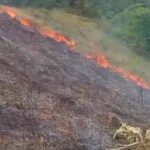 Incêndio atinge terreno próximo ao HU