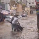 Fortes chuvas causam alagamentos e deslizamentos de terra em Juiz de Fora